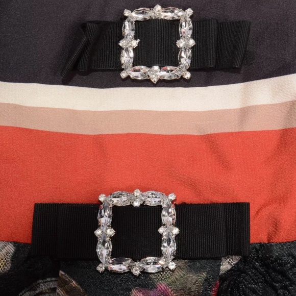 NORA BARTH Satin Pouf Jacquard Embellished Dress - Picture 4 of 7